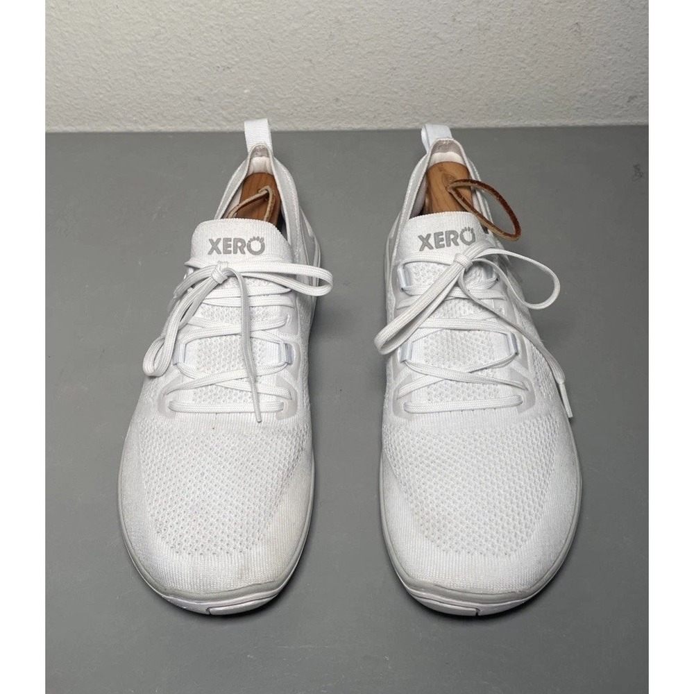 Xero Shoes Men's Nexus Knit Barefoot Minimalist Athlesuire Shoe White Size 8.5